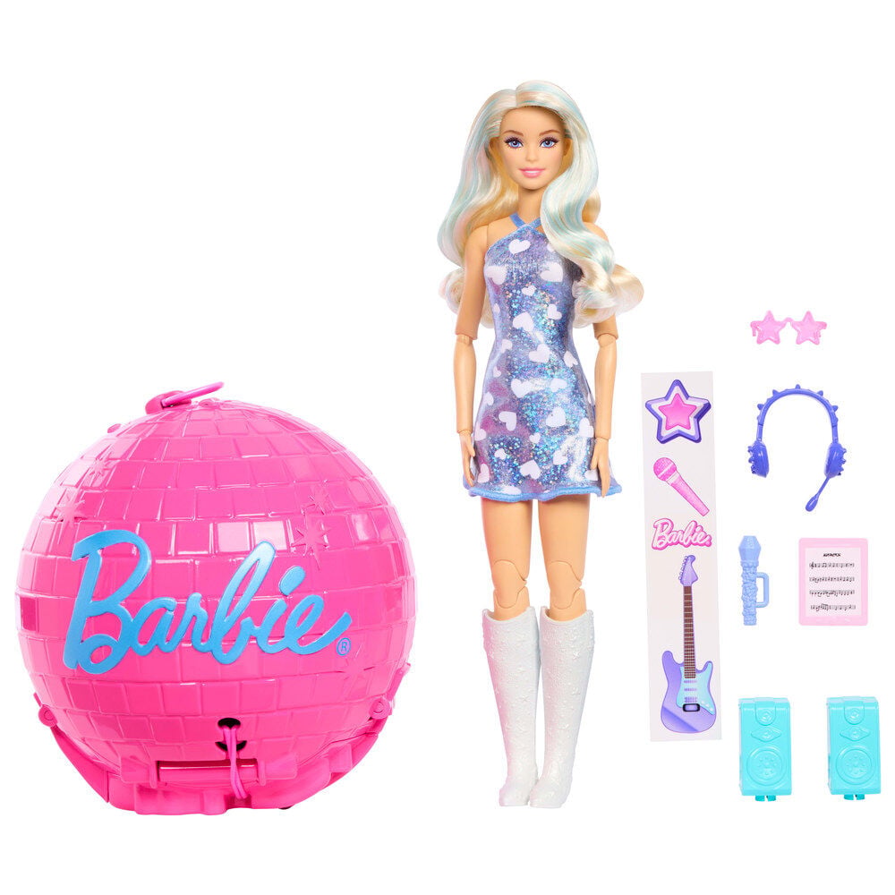 Muñeca Cantante Estrella del Pop Barbie Frikytopia