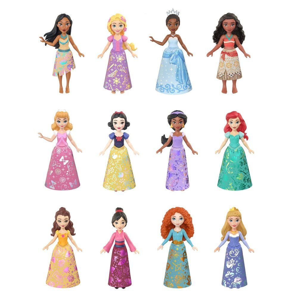 Blister 12 figuras Princesas Disney
