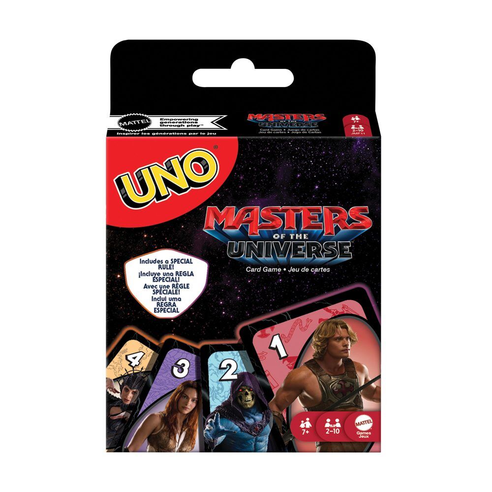 Masters of the Universe 2026 Movie UNO Juego de Cartas