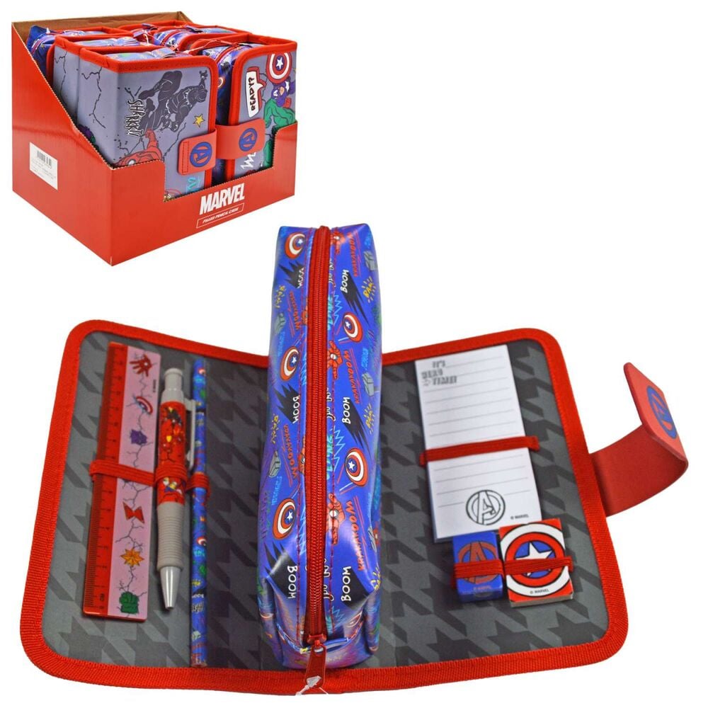 Set papeleria Los Vengadores Avengers Marvel Frikytopia