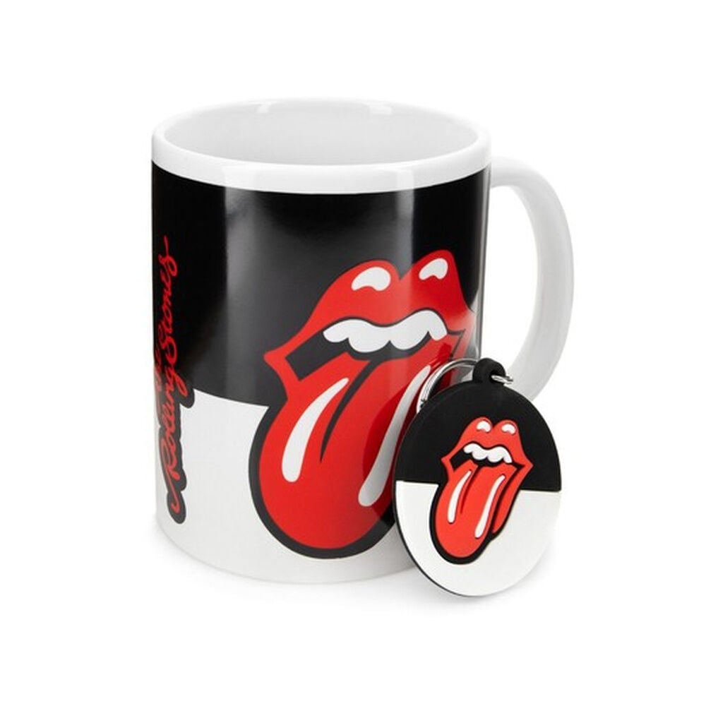 Set taza + llavero The Rolling Stones Frikytopia