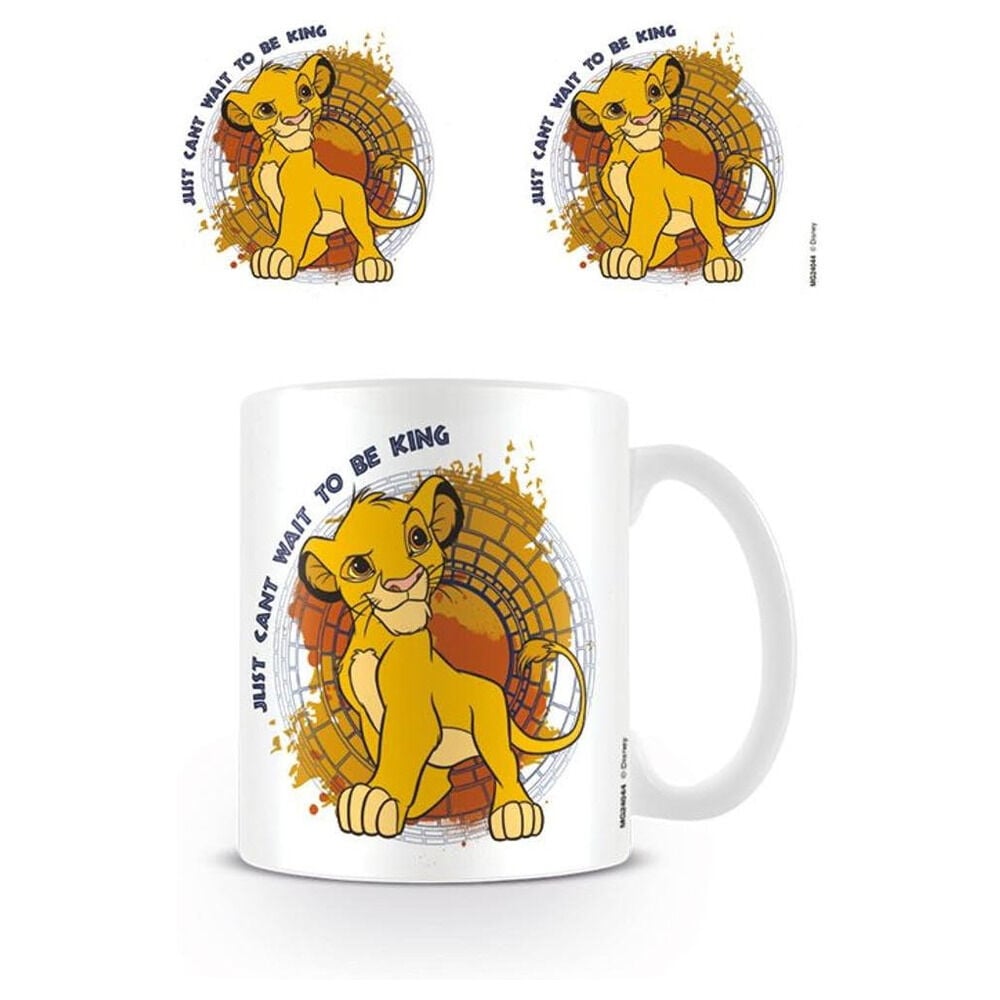 El rey león Taza Cant Wait To Be King