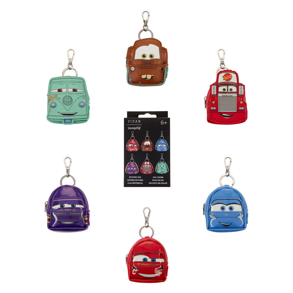 Cars by Loungefly Llavero Blind Box 20th Anniversary Mini Backpack Surtido (15)