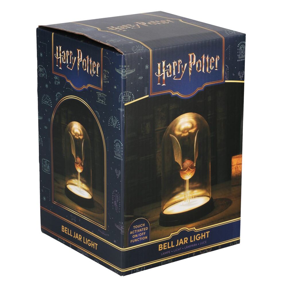 Lampara paladone harry potter snitch dorada 2.5w multicolor