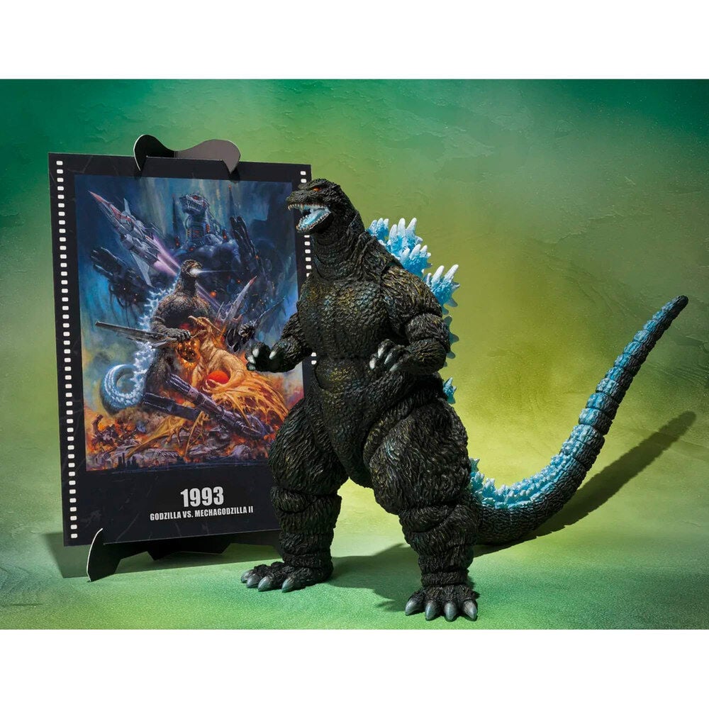 Godzilla Figura S.H.MonsterArts Godzilla (Godzilla vs. Mechagodzilla II Poster Coloring Ver.) -Movie Graphic Plus- 16 cm