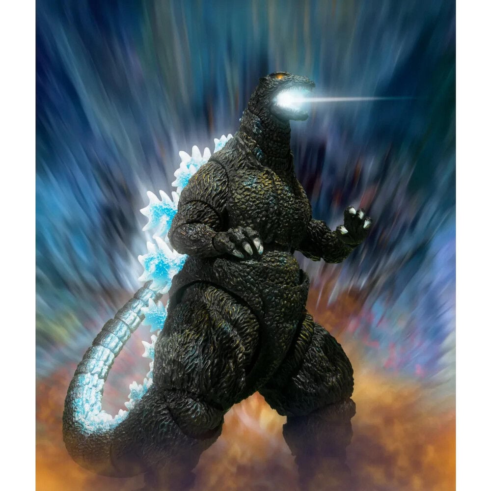 Godzilla Figura S.H.MonsterArts Godzilla (Godzilla vs. Mechagodzilla II Poster Coloring Ver.) -Movie Graphic Plus- 16 cm