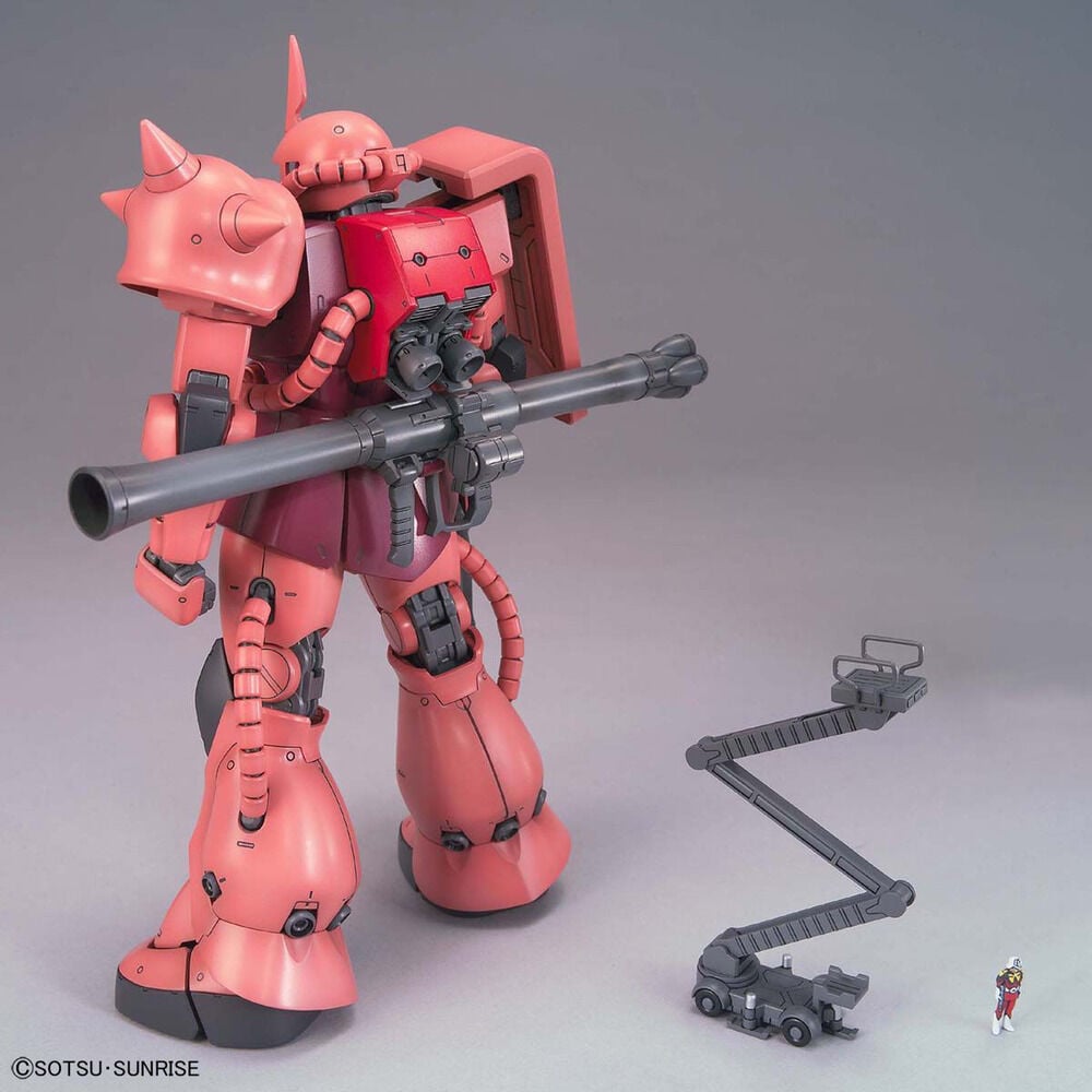Maqueta MG 1/100 MS-06S Zaku II Char Aznable Custom Ver. 2.0 Mobile Suit Gundam Frikytopia