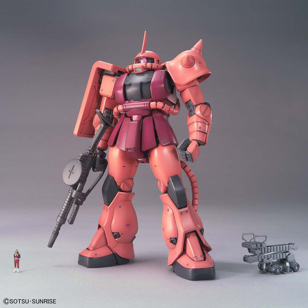 Maqueta MG 1/100 MS-06S Zaku II Char Aznable Custom Ver. 2.0 Mobile Suit Gundam
