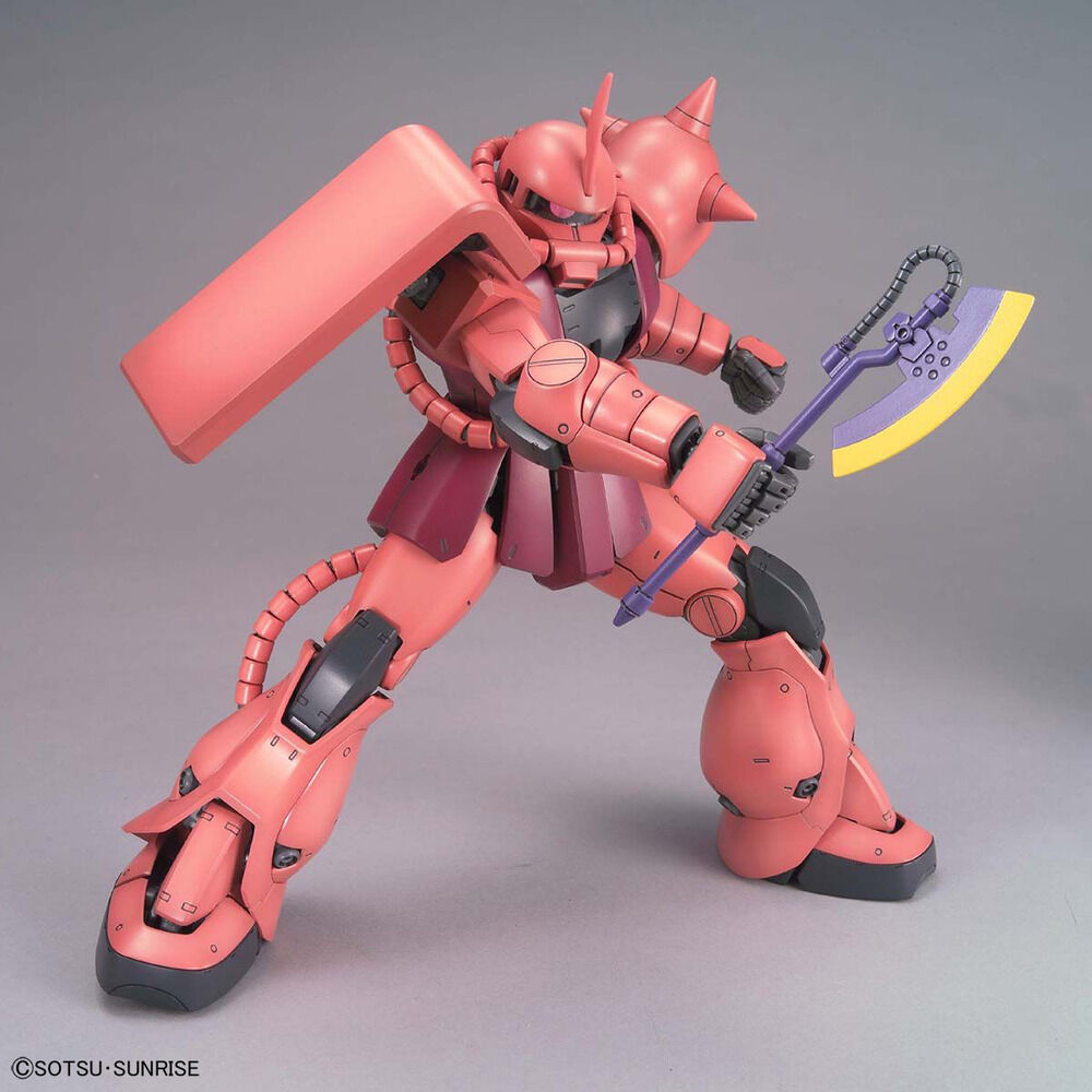 Maqueta MG 1/100 MS-06S Zaku II Char Aznable Custom Ver. 2.0 Mobile Suit Gundam