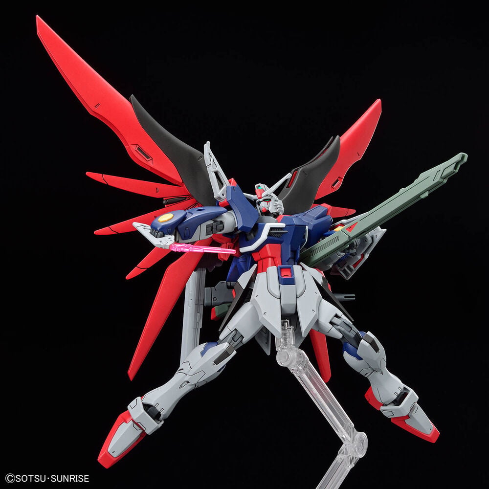 Maqueta HG 1/144 ZGMF/A-262PD-P Mighty Strike Freedom Gundam Destiny Gundam II Zeus Silhouette Mobile Suit Gundam SEED Freedom
