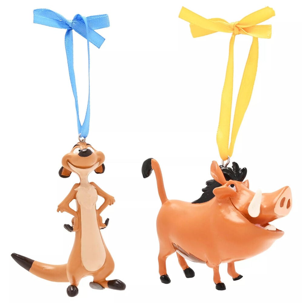 Set 2 Adornos de Navidad El Rey Leon Disney Frikytopia