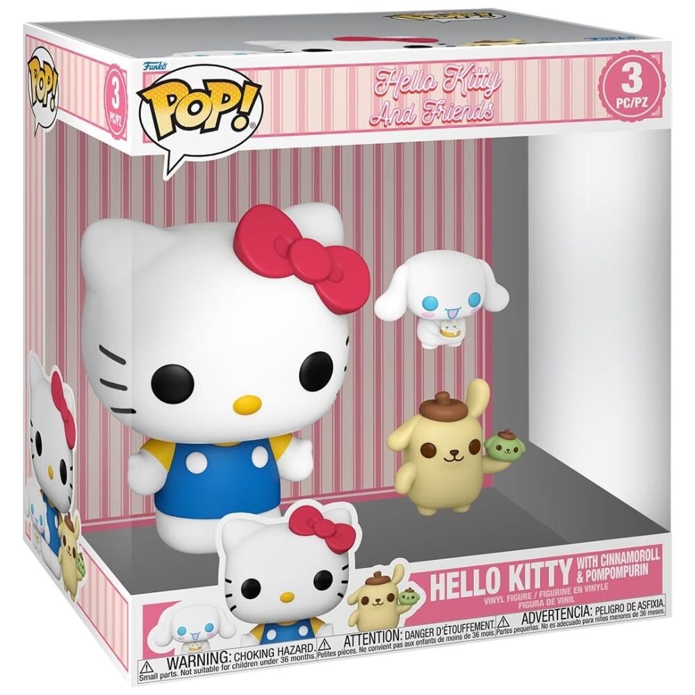 Hello Kitty Pack de 3 Figuras Super Sized Jumbo POP! Vinyl Bundle 25 cm