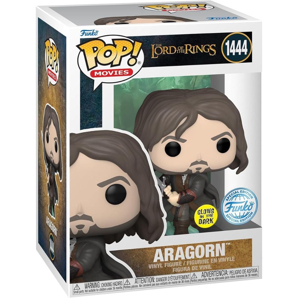 Figura POP El Señor de los Anillos Aragorn Exclusive Frikytopia