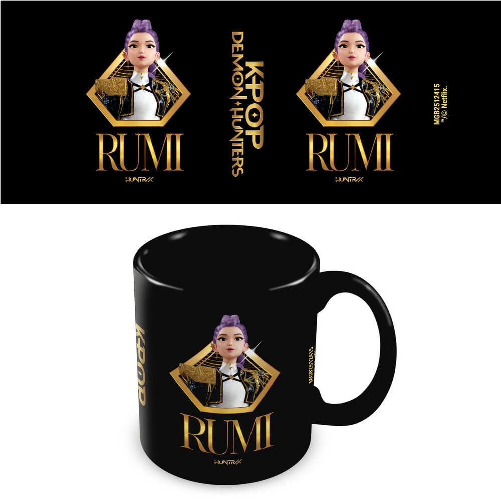 Taza Rumi Kpop Demon Hunters 325ml Frikytopia