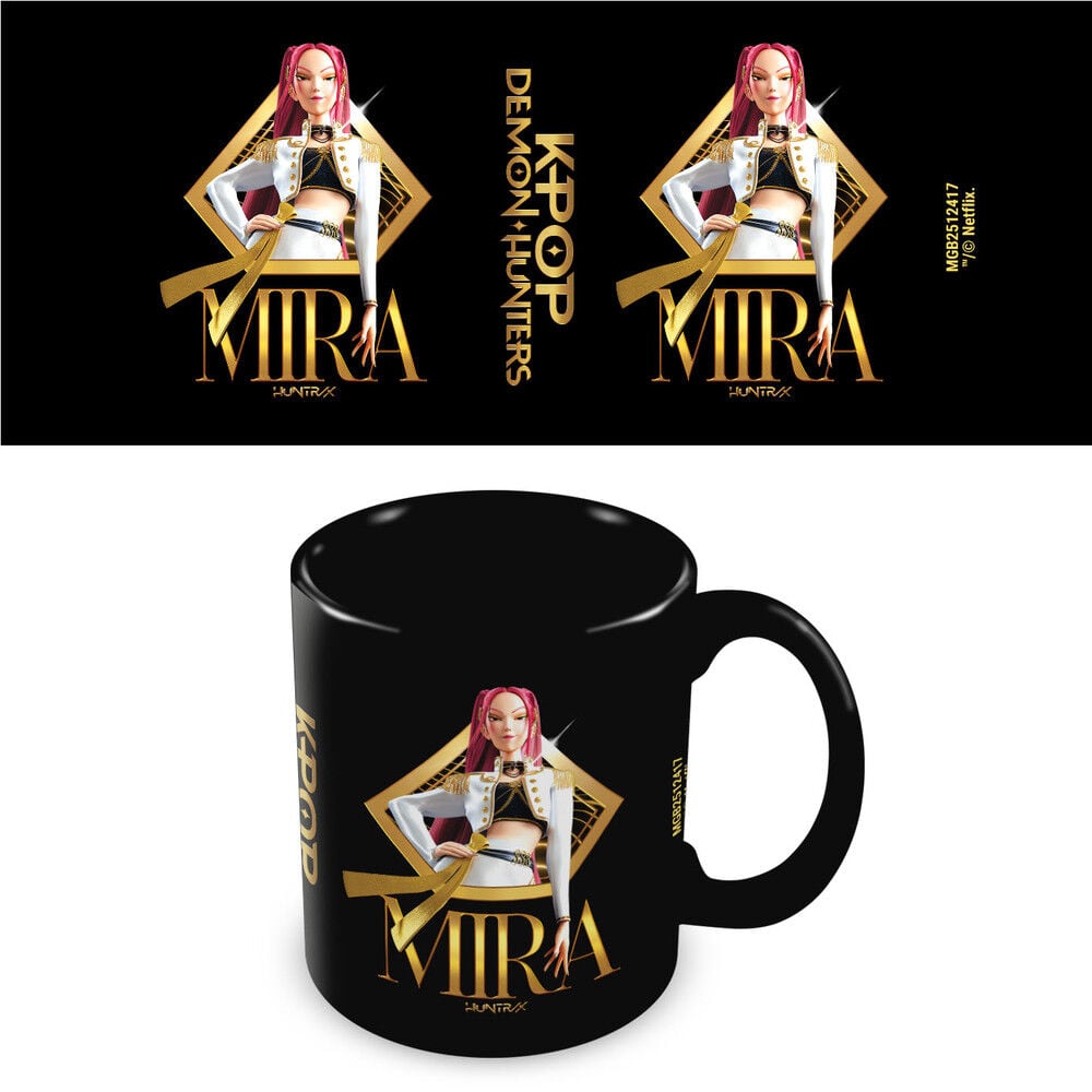Taza Mira Kpop Demon Hunters 325ml Frikytopia