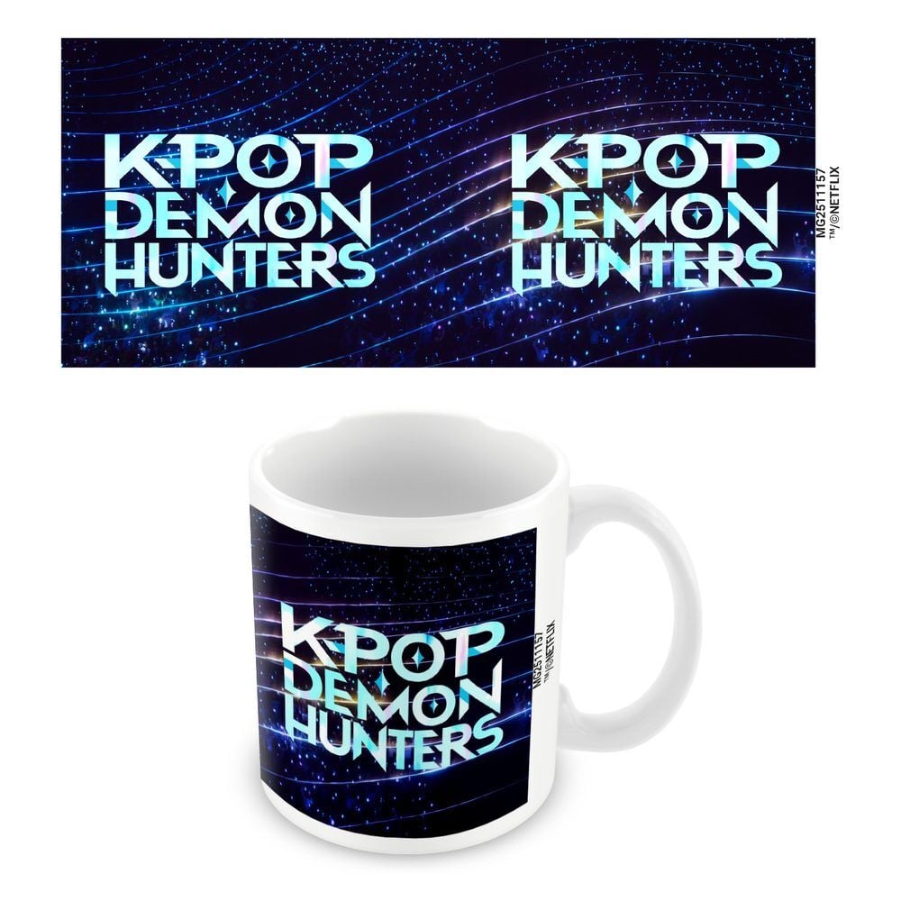 Taza Logo Kpop Demon Hunters 325ml Frikytopia