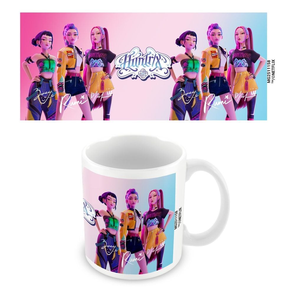 Taza Huntrix Kpop Demon Hunters 325ml Frikytopia
