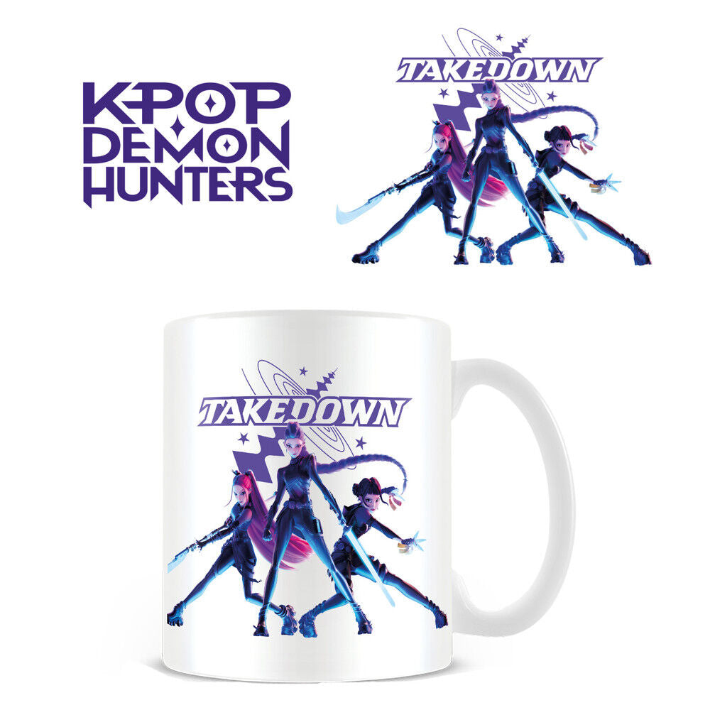 Las guerreras K-pop Taza Takedown White
