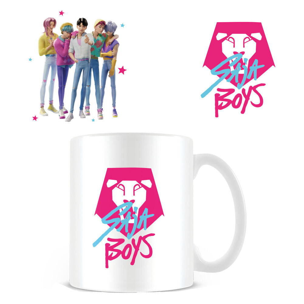 Las guerreras K-pop Taza Saja Boys White