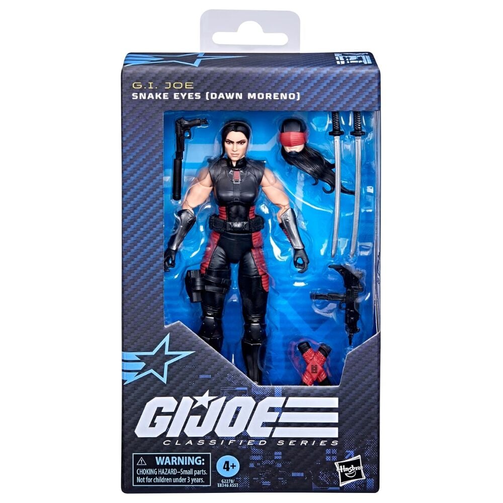 G.I. Joe Classified Series Figura Snake Eyes (Dawn Moreno) 15 cm