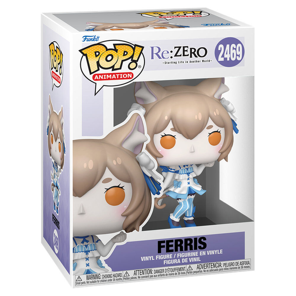 Re:Zero Figuras POP! Animation Vinyl Ferris with Chase 9 cm Surtido (6)