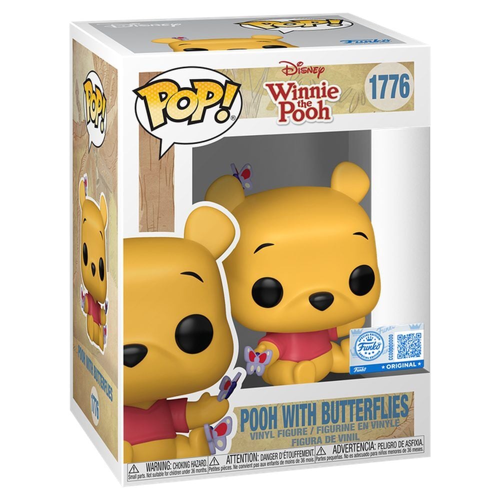 Figura POP Disney Winnie the Pooh - Pooh with Butterflies Exclusive Frikytopia