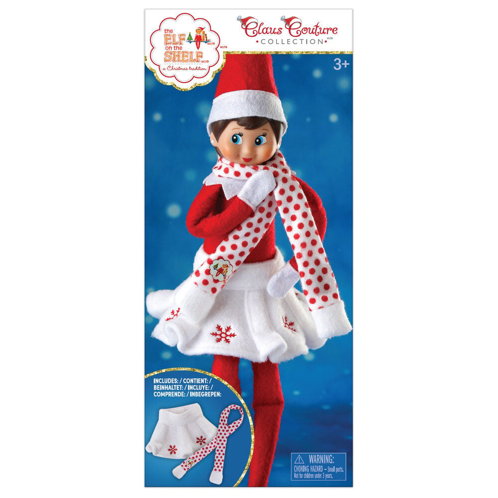 Vestuario para Elfo Falda y Bufanda The Elf on the Self