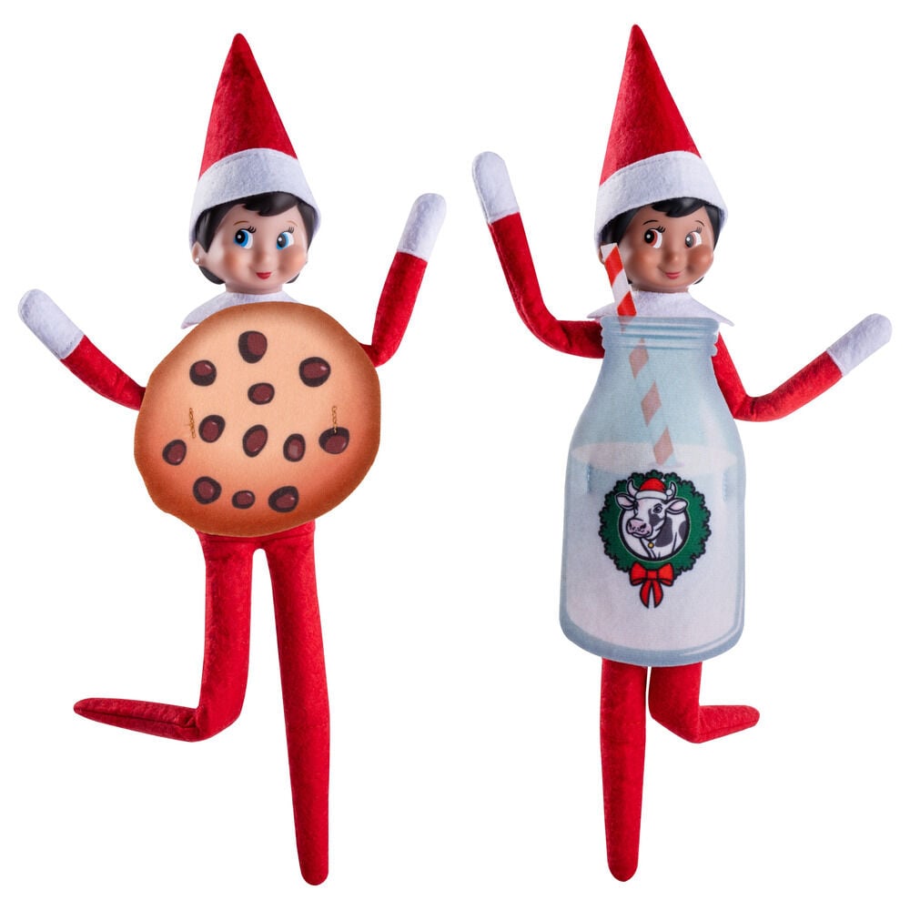 Vestuario para Elfo Galleta y Botella de Leche The Elf on the Self Frikytopia