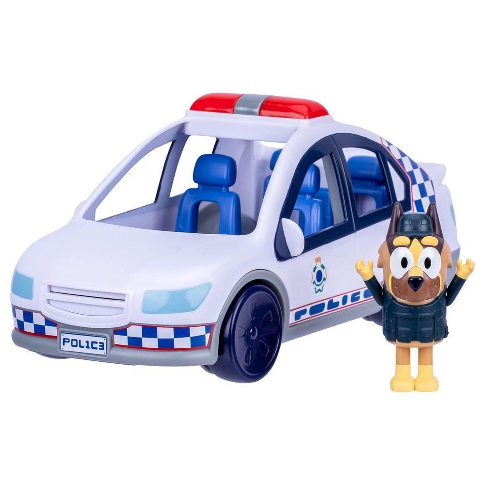 Bluey Vehículo Police Car