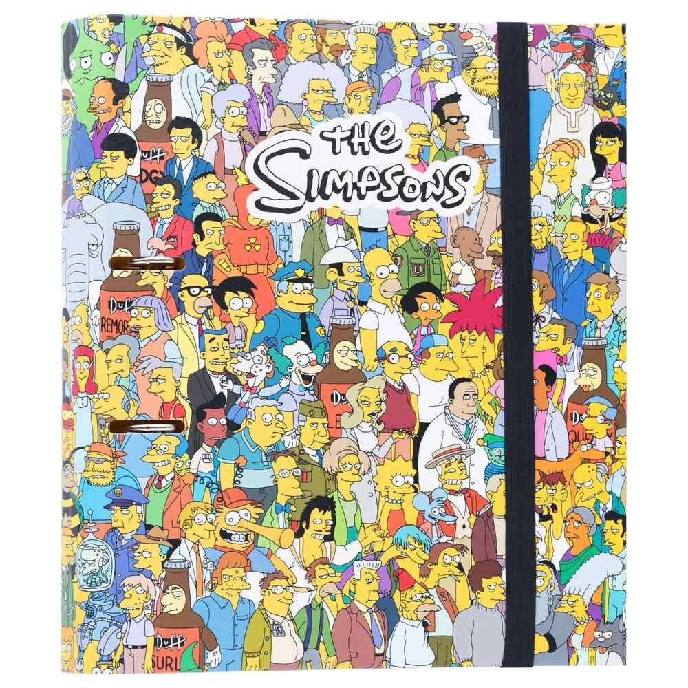 Los Simpson Carpeta de anillas 2 anillas 32 x 28 cm