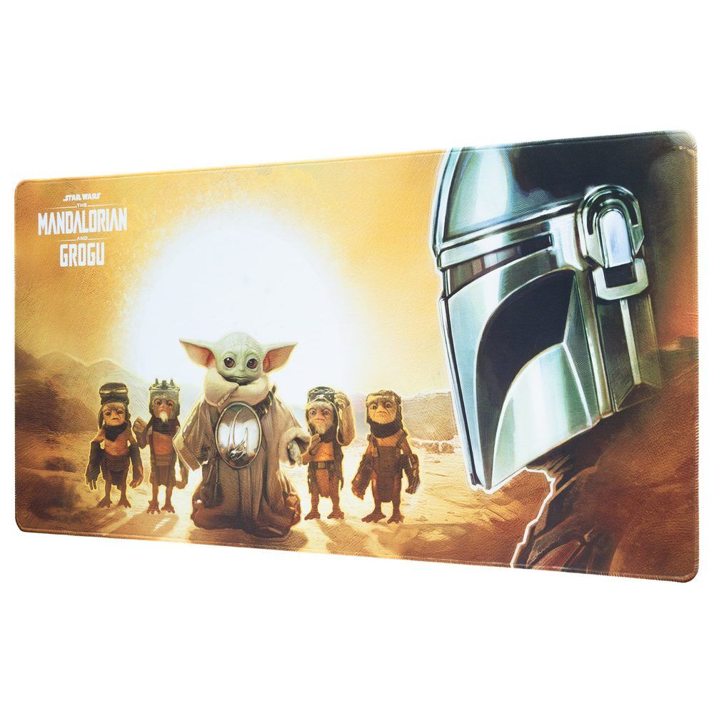 Star Wars: The Mandalorian y Grogu Alfombrilla de Ratón XL 80 x 35 cm