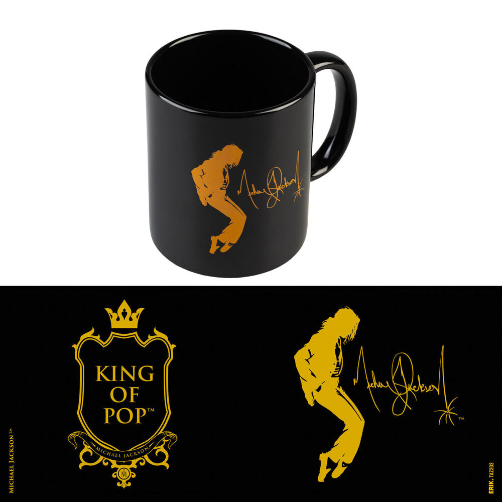 Michael Jackson Taza King of Pop Black 350 ml