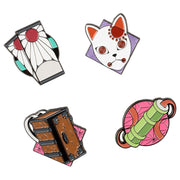 Blister 4 pins Demon Slayer Kimetsu no Yaiba