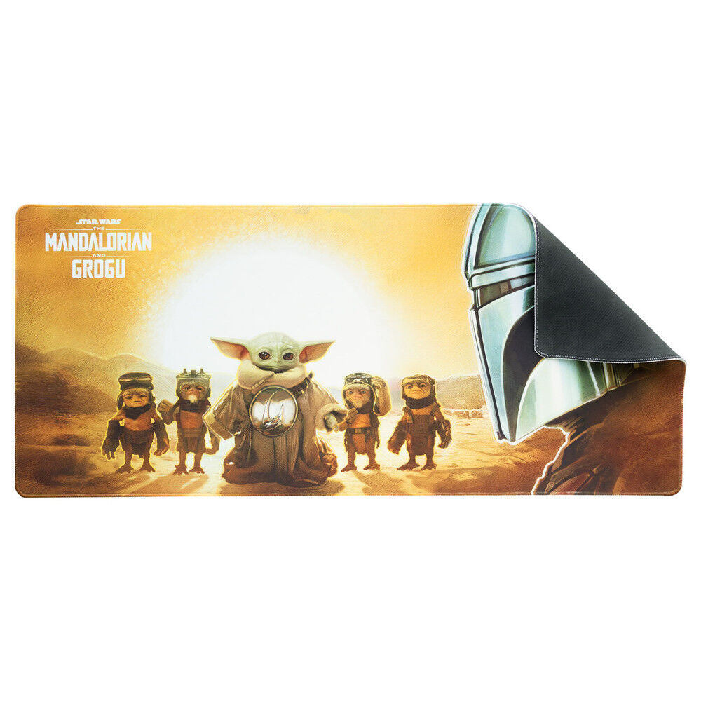 Star Wars: The Mandalorian y Grogu Alfombrilla de Ratón XL 80 x 35 cm