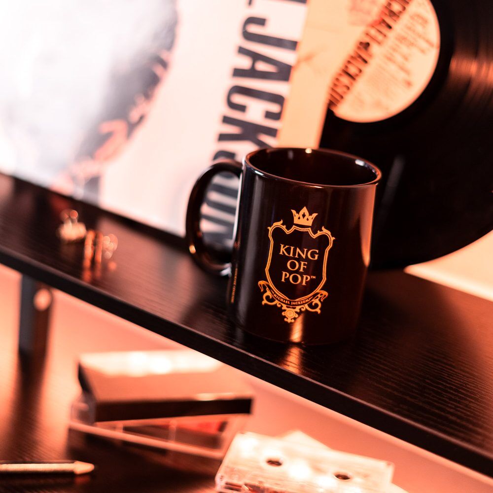 Michael Jackson Taza King of Pop Black 350 ml
