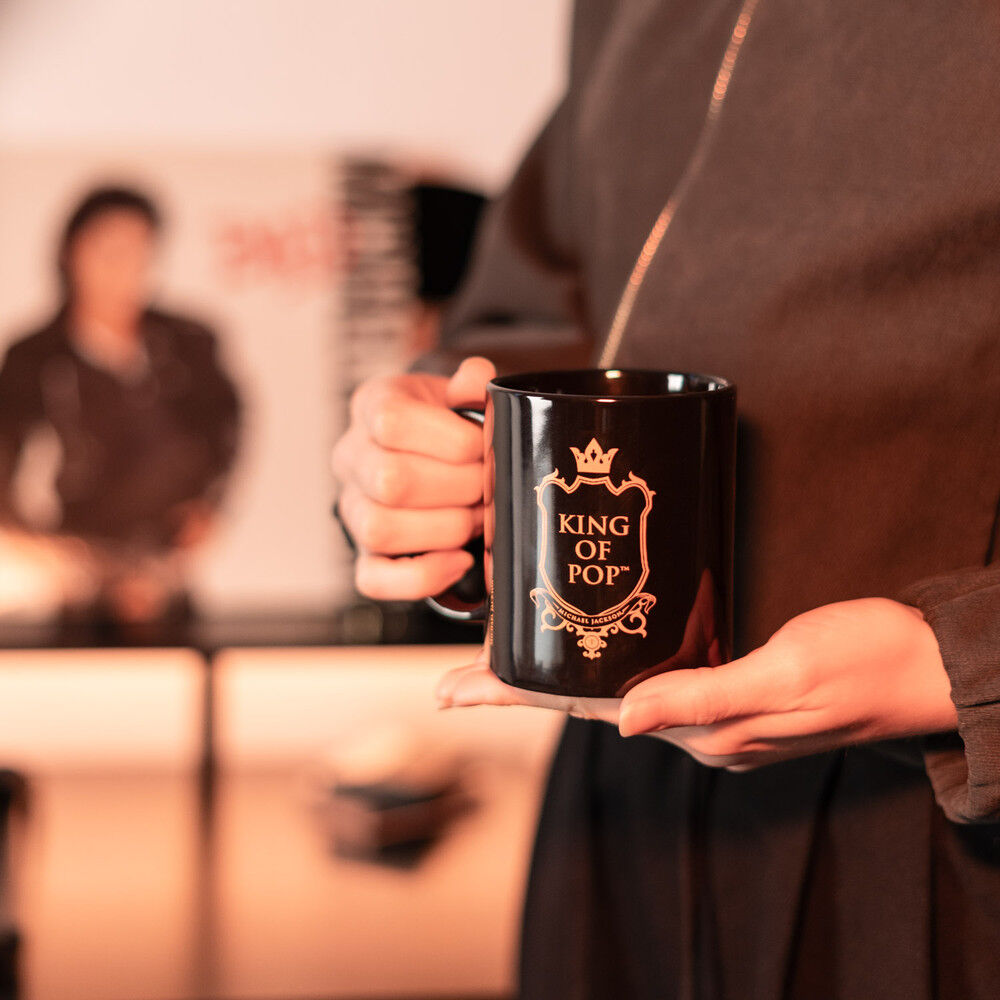 Michael Jackson Taza King of Pop Black 350 ml