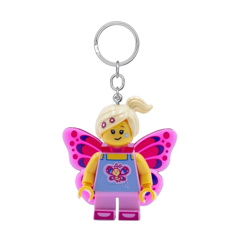 Llavero linterna Butterfly Girl Lego Frikytopia