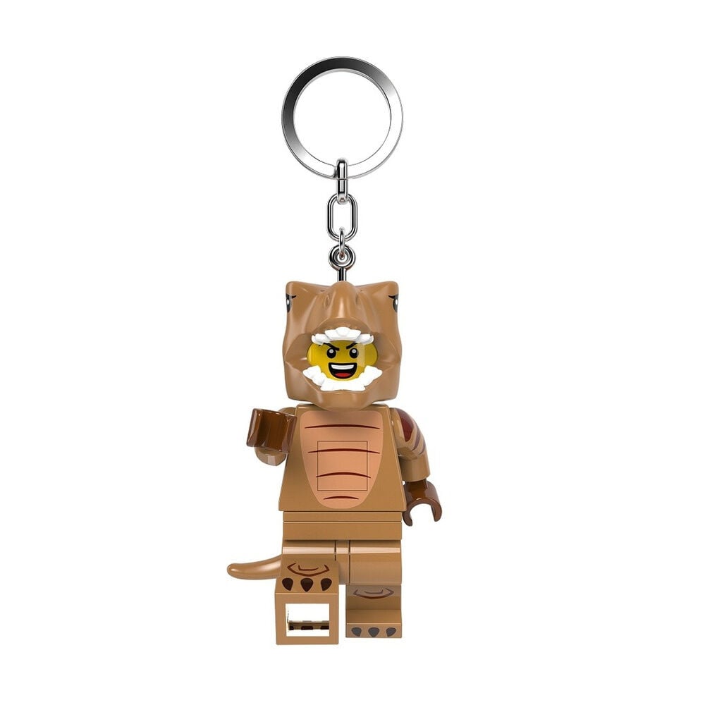 Llavero linterna T-Rex Guy Lego