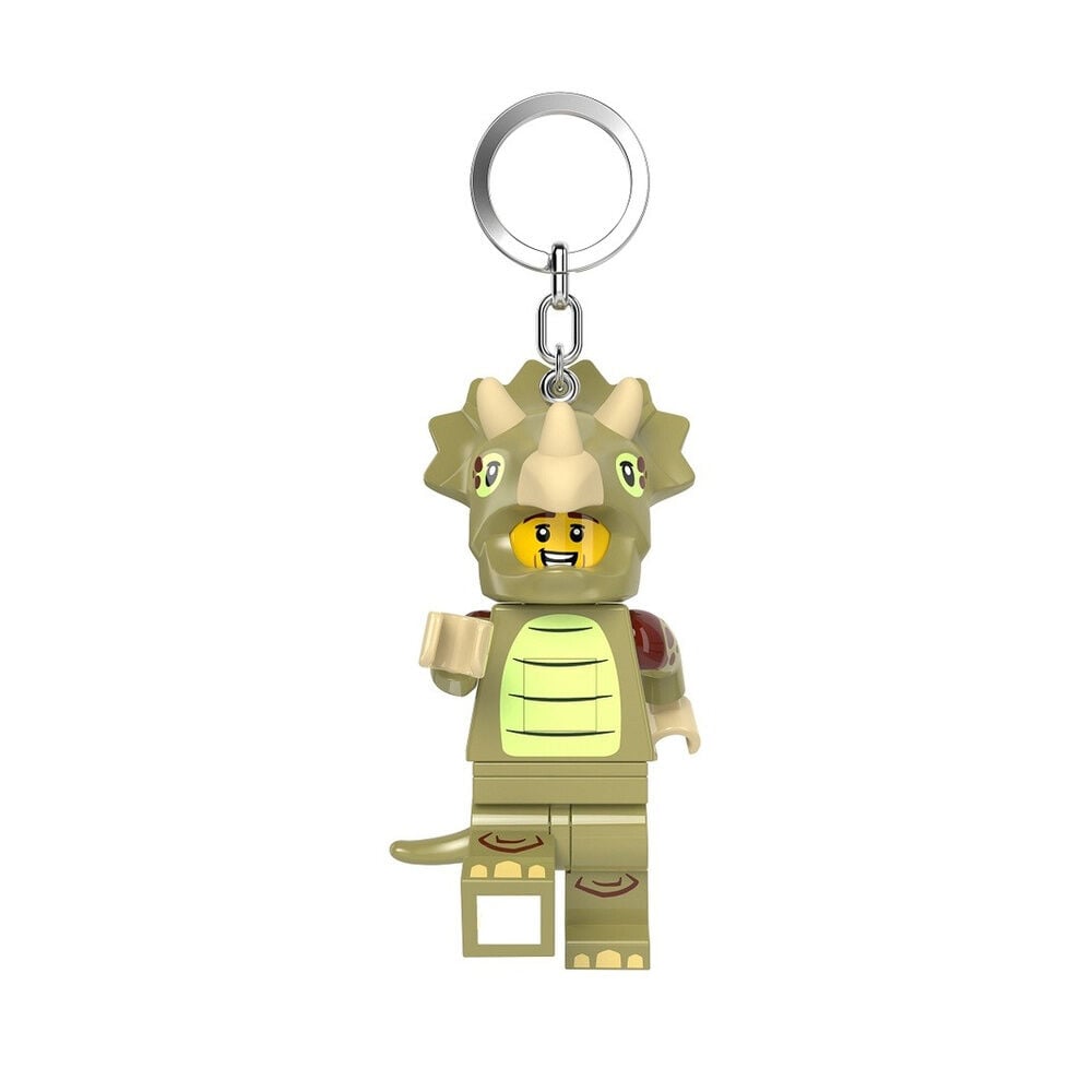 Llavero linterna Triceratops Costume Fan Lego Frikytopia