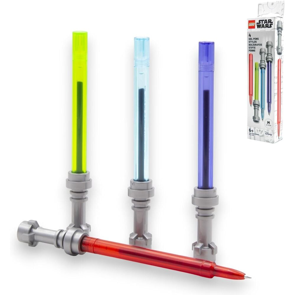Set boligrafos gel Star Wars Lego Frikytopia