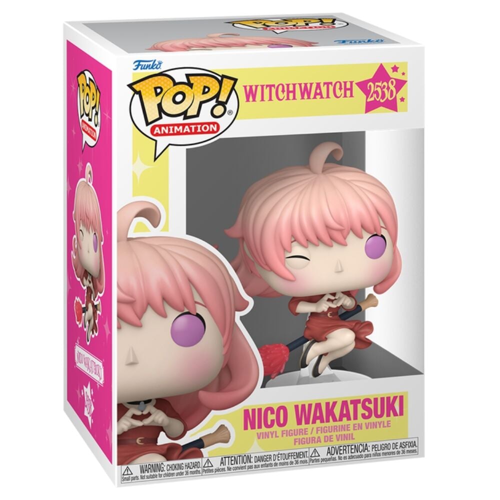 Witch Watch POP! Animatiion Vinyl Figuren Nico w/Chase 9 cm Surtido (6)