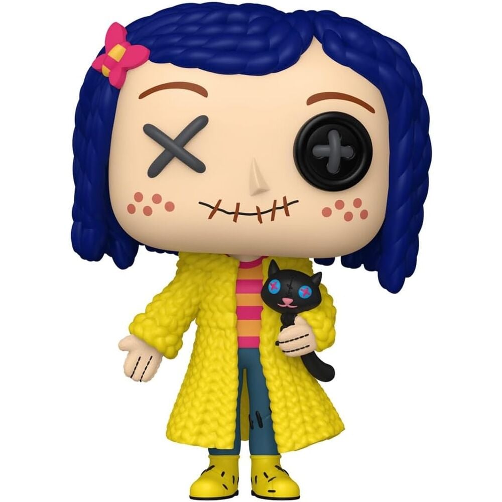 Coraline Figura POP! Movies Vinyl Coraline (Patchwork) 9 cm