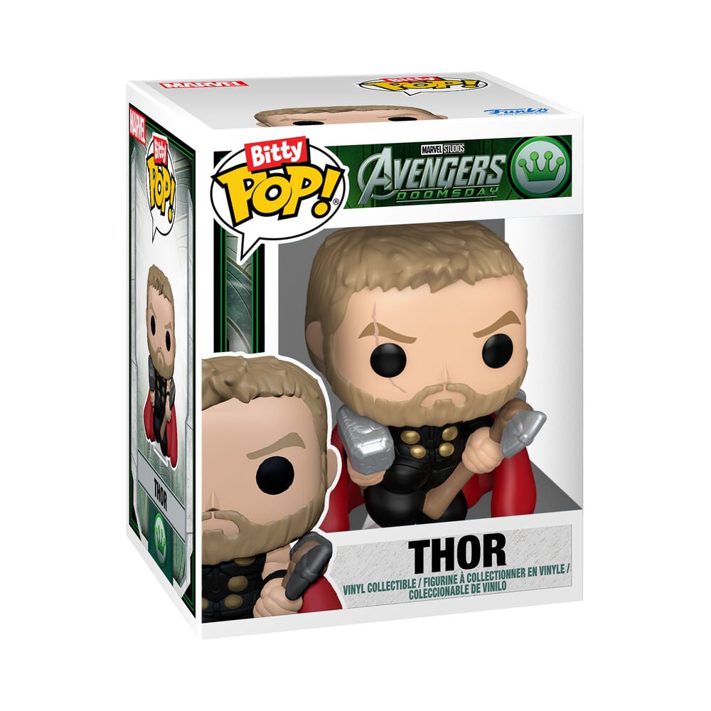 Blister 4 figuras Bitty POP Marvel Studios Avengers Doomsday