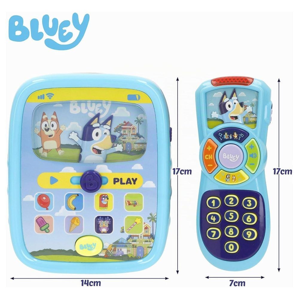 Tablet Actividades + Mando Dsitancia Bluey