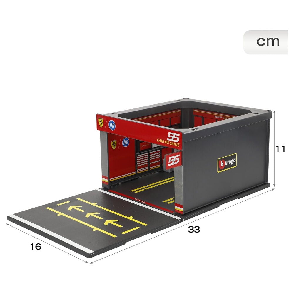 Diorama Box F1 Ferrari 2023 Frikytopia