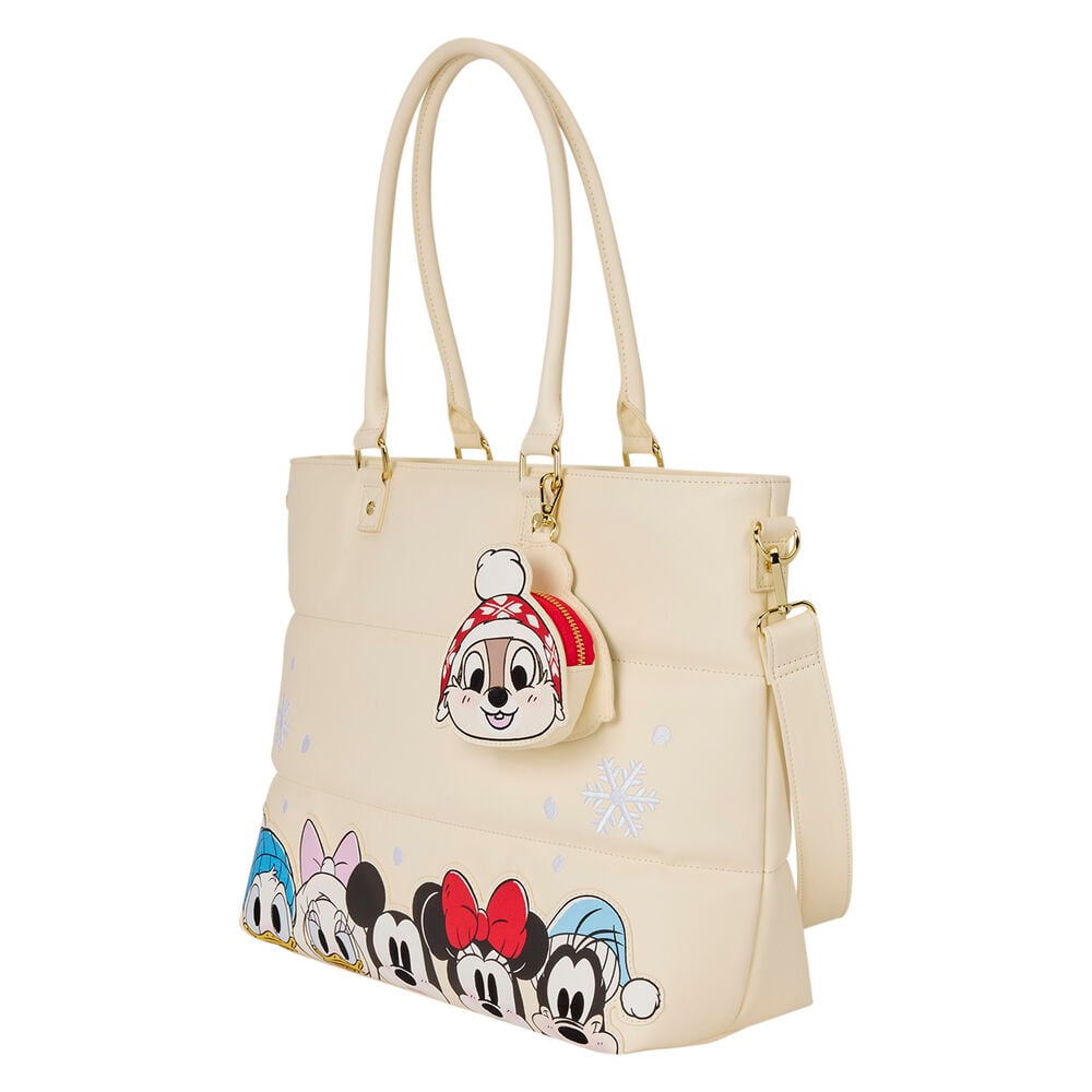 Bolso + monedero Puff Quilt Mickey & Friends Disney Loungefly