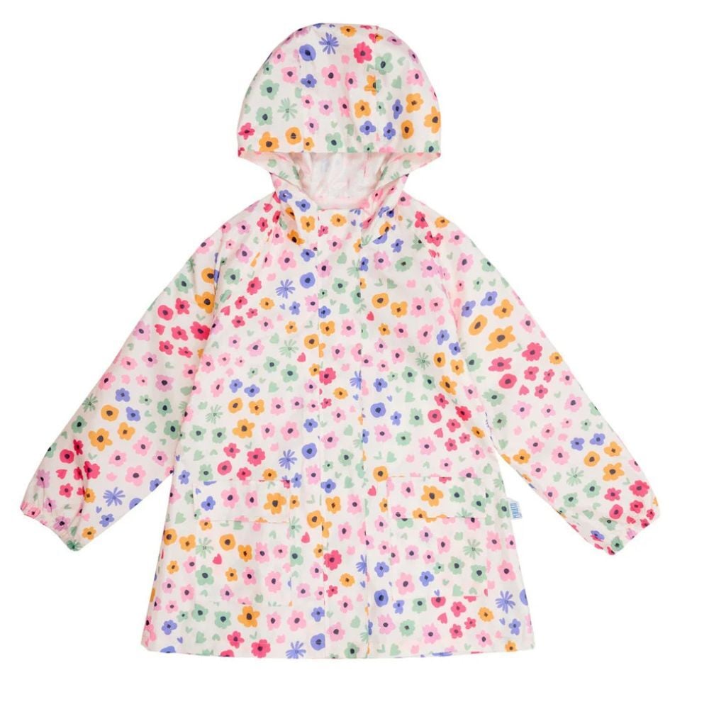 Chubasquero espalda extensible Flores M Frikytopia
