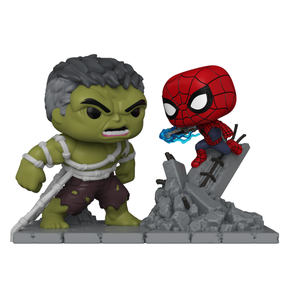 Marvel Diorama POP! Moment Spider-Man v Hulk