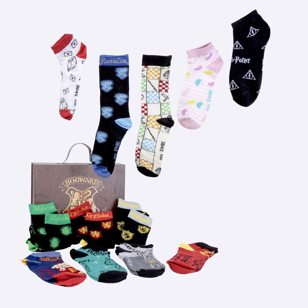 Set 12 pares calcetines Harry Potter adulto surtido