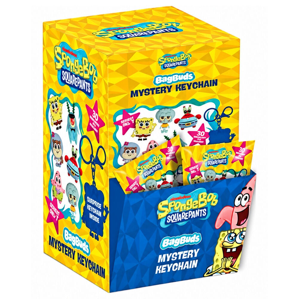 SpongeBob SquarePants Mystery Bags Llavero Expositor (32)